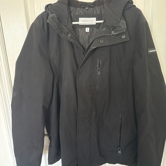 Calvin Klein Men's Dark Gray Performance Jacket - Picture 1 of 5